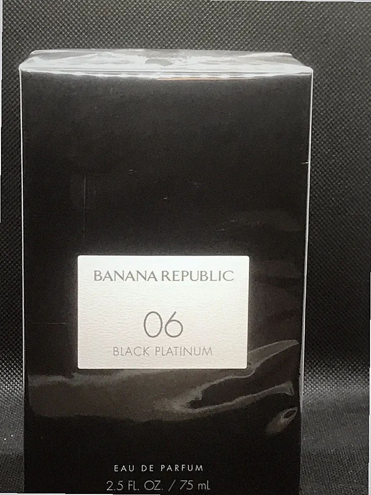 Banana Republic 06 Black Platinum Eau De Parfum Spray 2.5 FL OZ New & Sealed