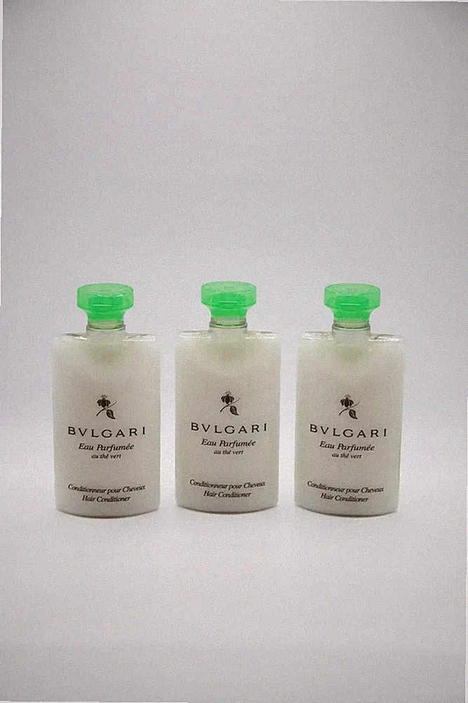 BVLGARI au thé Vert (Green Tea) Hair Conditioner - 2.5 Fl oz/75mL Pack Of 12 NEW