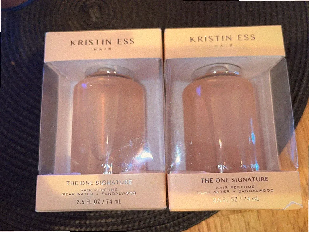 Kristin ESS The One Signature Hair Perfume Pear Water Sandalwood 2.5 fl oz X2