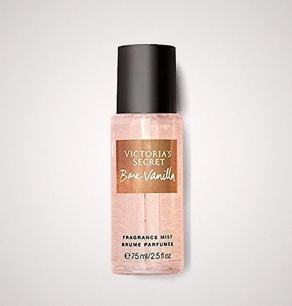 Victoria’s Secret Bare Vanilla Fragrance Body Mist Spray Travel Size 2.5 fl oz