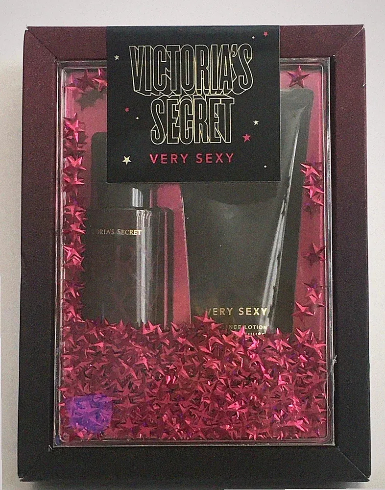 Victoria's Secret Very Sexy 2pc Gift Set 2.5 oz Body Mist 3.4 oz Body Lotion NIB