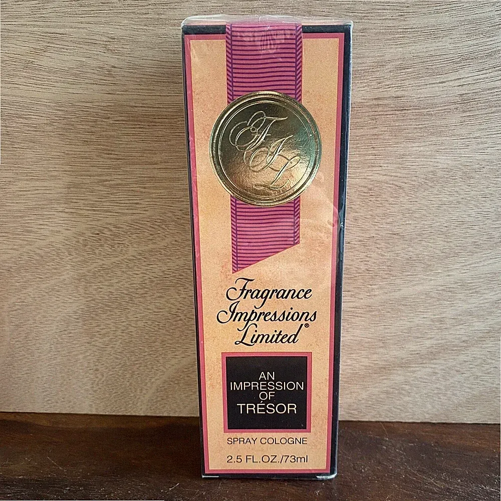 Vintage Fragrance Impressions Limited Tresor Spray Cologne Perfume 2.5 fl oz